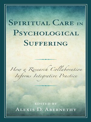 cover image of Spiritual Care in Psychological Suffering